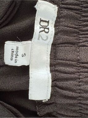 DR2 Charcoal Gray Elastic Waist Skirt